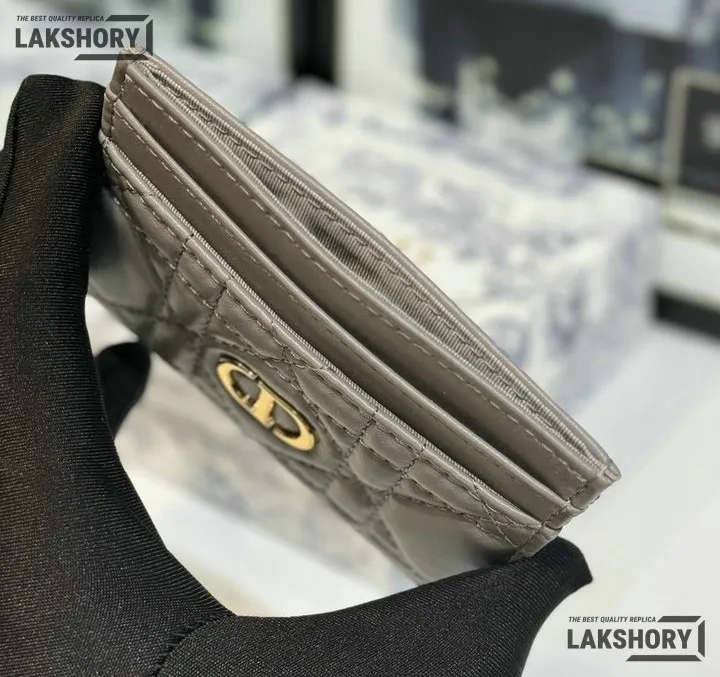 Dior 1:1 Mirror Replica Dior Caro Freesia Card Holder Christian Dior Replica Wallets Dior 1:1 Mirror Replica Dior Caro Freesia Card Holder Christian Dior Replica Wallets