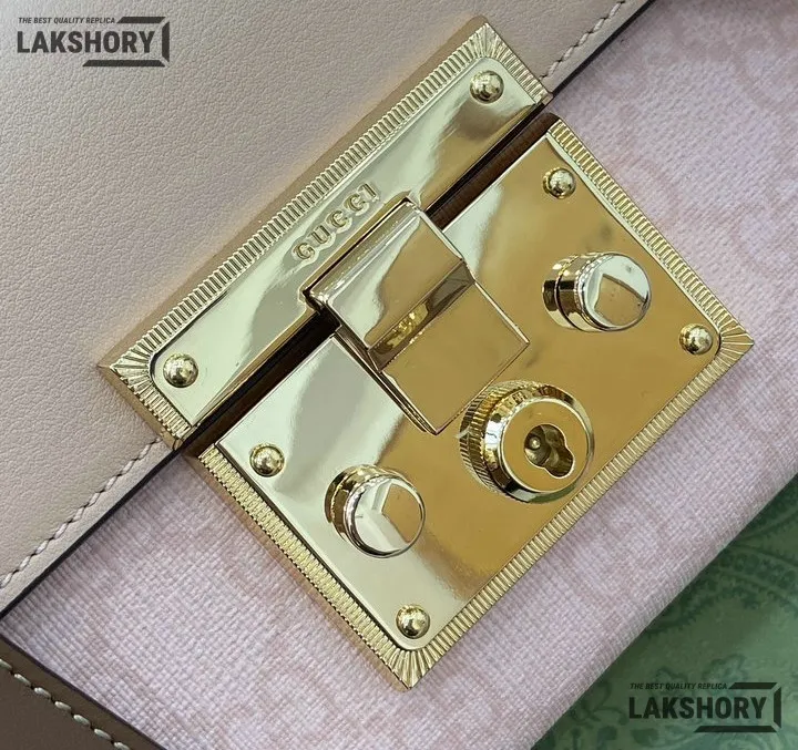 Gucci 1:1 Mirror Replica Padlock GG Supreme Small Shoulder Bag 20CM/7.9IN Gucci Replica Padlock Bags Gucci 1:1 Mirror Replica Padlock GG Supreme Small Shoulder Bag 20CM/7.9IN Gucci Replica Padlock Bags