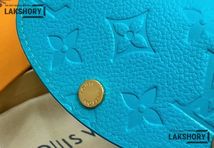 Louis Vuitton 1:1 Mirror Replica LV x TM Rosalie Coin Purse Monogram Empreinte Leather 11CM/4.3IN Louis Vuitton Replica Wallets Louis Vuitton 1:1 Mirror Replica LV x TM Rosalie Coin Purse Monogram Empreinte Leather 11CM/4.3IN Louis Vuitton Replica Wallets
