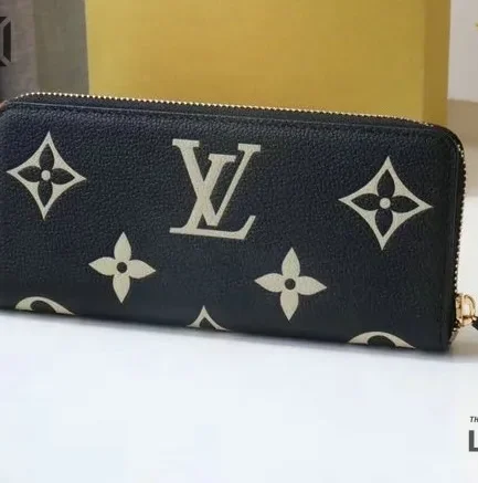 Louis Vuitton 1:1 Mirror Replica Clmence Wallet Monogram Empreinte Leather 20CM/7.9IN Louis Vuitton Replica Wallets