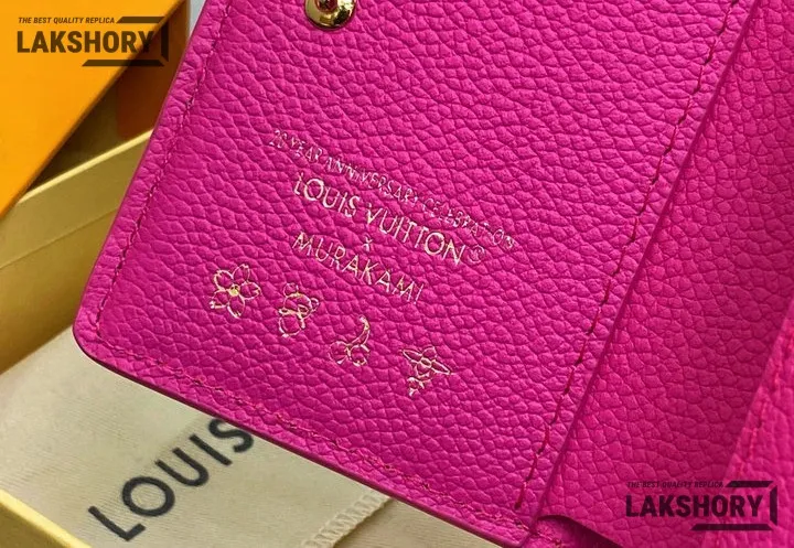 Louis Vuitton 1:1 Mirror Replica x Takashi Murakami Portefeuille Claire 11CM/4.3IN Louis Vuitton Replica Wallets Louis Vuitton 1:1 Mirror Replica x Takashi Murakami Portefeuille Claire 11CM/4.3IN Louis Vuitton Replica Wallets