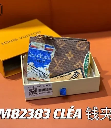 Louis Vuitton 1:1 Mirror Replica Animation Wallet Monogram Canvas 11.5CM/4.5IN Louis Vuitton Replica Wallets