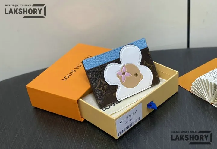 Louis Vuitton 1:1 Mirror Replica Monogram Vivienne Card Holder Animation Blue 7.5CM/3IN Louis Vuitton Replica Wallets Louis Vuitton 1:1 Mirror Replica Monogram Vivienne Card Holder Animation Blue 7.5CM/3IN Louis Vuitton Replica Wallets