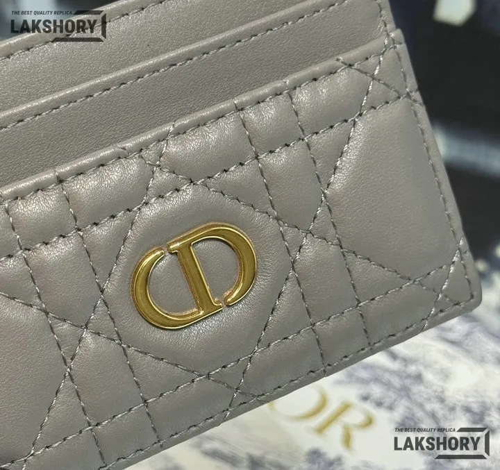 Dior 1:1 Mirror Replica Dior Caro Freesia Card Holder Christian Dior Replica Wallets Dior 1:1 Mirror Replica Dior Caro Freesia Card Holder Christian Dior Replica Wallets