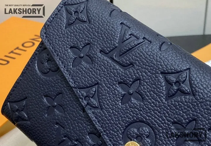 Louis Vuitton 1:1 Mirror Replica Monogram Sarah Wallet Bicolor Leather 19CM/7.5IN Louis Vuitton Replica Wallets Louis Vuitton 1:1 Mirror Replica Monogram Sarah Wallet Bicolor Leather 19CM/7.5IN Louis Vuitton Replica Wallets