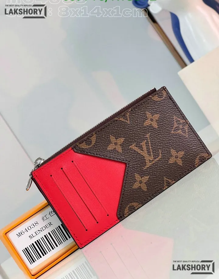 Louis Vuitton 1:1 Mirror Replica Monogram Zipped Romy Card Holder 14.5CM/5.7IN Louis Vuitton Replica Wallets Louis Vuitton 1:1 Mirror Replica Monogram Zipped Romy Card Holder 14.5CM/5.7IN Louis Vuitton Replica Wallets