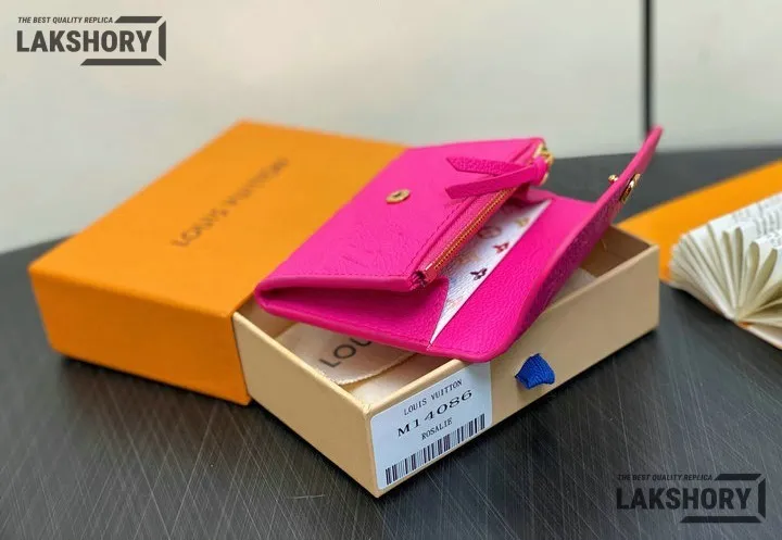 Louis Vuitton 1:1 Mirror Replica LV x TM Rosalie Coin Purse Monogram Empreinte Leather 11CM/4.3IN Louis Vuitton Replica Wallets Louis Vuitton 1:1 Mirror Replica LV x TM Rosalie Coin Purse Monogram Empreinte Leather 11CM/4.3IN Louis Vuitton Replica Wallets