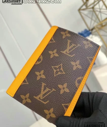 Louis Vuitton 1:1 Mirror Replica Passport Cover Safran Yellow 14CM/5.5IN Louis Vuitton Replica Wallets Louis Vuitton 1:1 Mirror Replica Passport Cover Safran Yellow 14CM/5.5IN Louis Vuitton Replica Wallets
