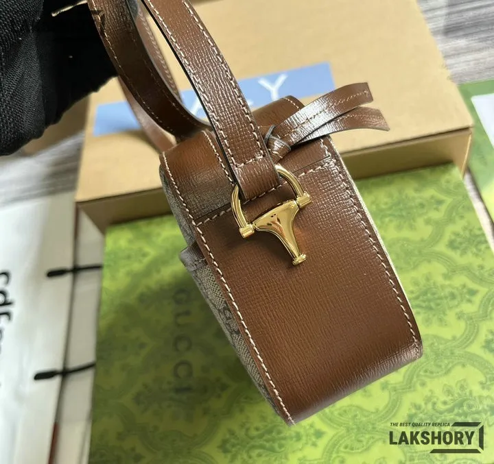 Gucci 1:1 Mirror Replica Horsebit 1955 GG Small Camera Bag 20CM/7.9IN Gucci Replica Horsebit Bags Gucci 1:1 Mirror Replica Horsebit 1955 GG Small Camera Bag 20CM/7.9IN Gucci Replica Horsebit Bags