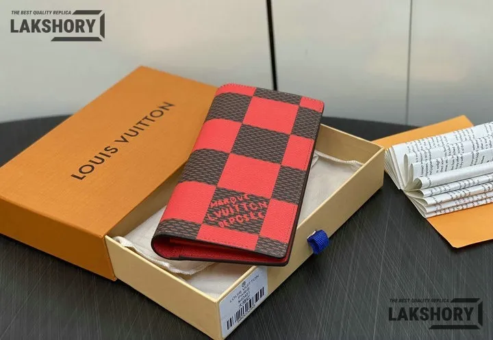 Louis Vuitton 1:1 Mirror Replica Portefeuille Brazza Long Wallet 19CM/7.5IN Louis Vuitton Replica Wallets Louis Vuitton 1:1 Mirror Replica Portefeuille Brazza Long Wallet 19CM/7.5IN Louis Vuitton Replica Wallets