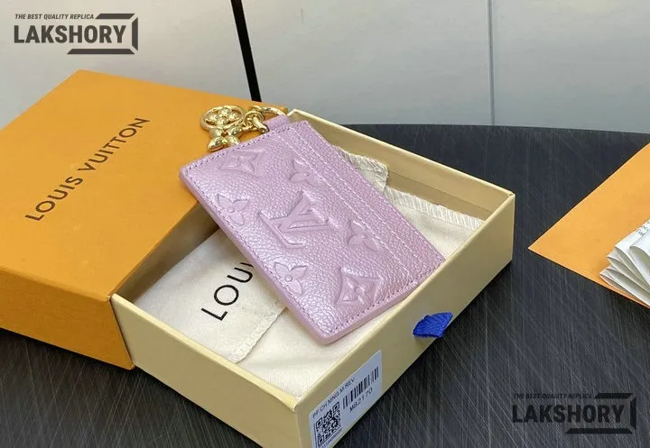 Louis Vuitton 1:1 Mirror Replica Monogram LV Charms Card Holder 7CM/2.8IN Louis Vuitton Replica Wallets Louis Vuitton 1:1 Mirror Replica Monogram LV Charms Card Holder 7CM/2.8IN Louis Vuitton Replica Wallets