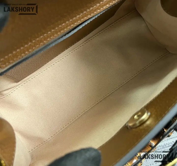 Gucci 1:1 Mirror Replica Calfskin Web Small Diana Shoulder Bag 27CM/10.6IN Gucci Replica Bamboo Bags Gucci 1:1 Mirror Replica Calfskin Web Small Diana Shoulder Bag 27CM/10.6IN Gucci Replica Bamboo Bags