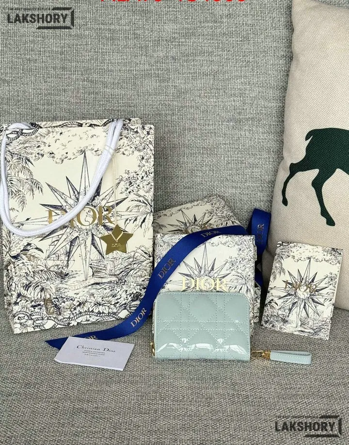 Dior 1:1 Mirror Replica Dior Microcannage Patent Leather Croisiere Wallet on Chain 11CM/4.3IN Christian Dior Replica Wallets Dior 1:1 Mirror Replica Dior Microcannage Patent Leather Croisiere Wallet on Chain 11CM/4.3IN Christian Dior Replica Wallets