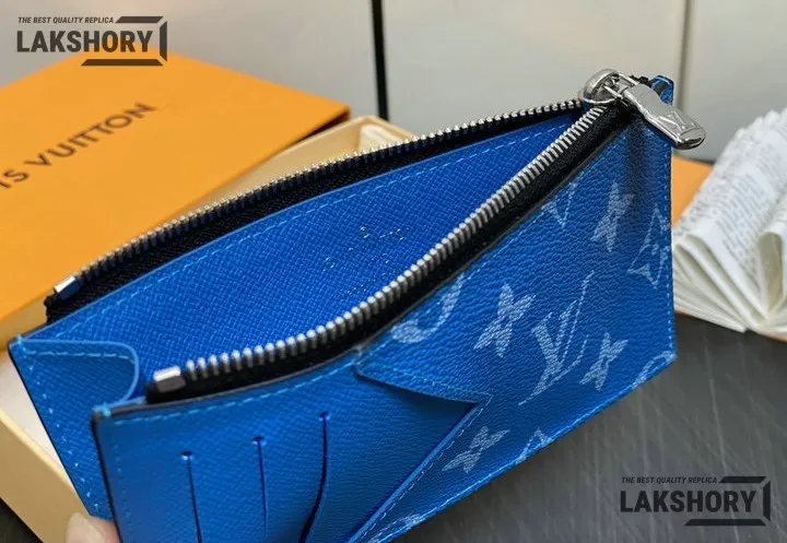 Louis Vuitton 1:1 Mirror Replica Taigarama Coin Card Holder 8CM/3.1IN Louis Vuitton Replica Wallets Louis Vuitton 1:1 Mirror Replica Taigarama Coin Card Holder 8CM/3.1IN Louis Vuitton Replica Wallets