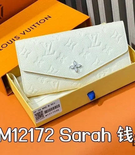 Louis Vuitton 1:1 Mirror Replica Sarah Wallet Monogram Empreinte 19CM/7.5IN Louis Vuitton Replica Wallets