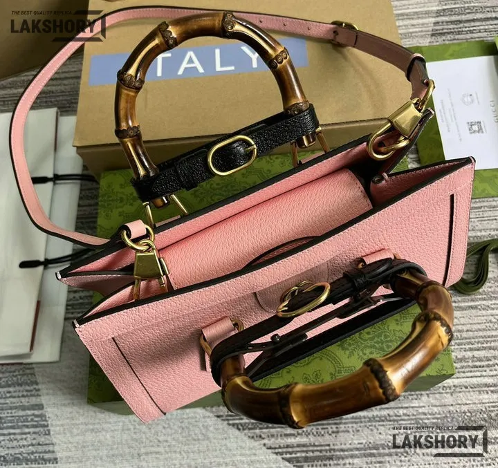 Gucci 1:1 Mirror Replica Calfskin Web Small Diana Shoulder Bag 27CM/10.6IN Gucci Replica Bamboo Bags Gucci 1:1 Mirror Replica Calfskin Web Small Diana Shoulder Bag 27CM/10.6IN Gucci Replica Bamboo Bags