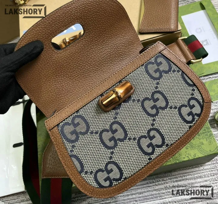 Gucci 1:1 Mirror Replica Canvas Bamboo 1947 Leather Bag Gucci Replica Bamboo Bags Gucci 1:1 Mirror Replica Canvas Bamboo 1947 Leather Bag Gucci Replica Bamboo Bags
