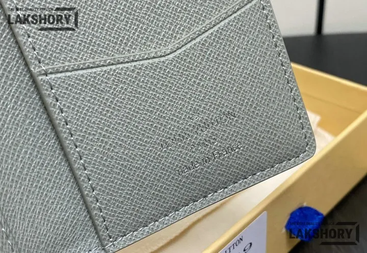 Louis Vuitton 1:1 Mirror Replica Pocket Organizer Monogram Khaki 7.5CM/3IN Louis Vuitton Replica Wallets Louis Vuitton 1:1 Mirror Replica Pocket Organizer Monogram Khaki 7.5CM/3IN Louis Vuitton Replica Wallets