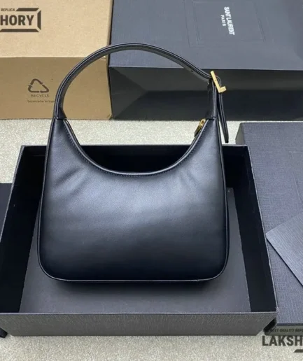 YSL 1:1 Mirror Replica Mini Calypso Leather Shoulder Bag 20CM/7.9IN Replica Hobo Bags