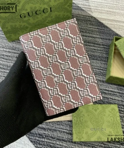 Gucci 1:1 Mirror Replica Passport Case Shadow Wallet 9.5CM/3.7IN Gucci Replica Wallets