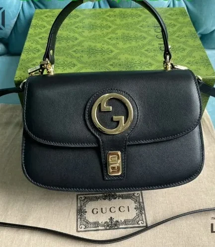 Gucci 1:1 Mirror Replica Small Roxy Calfskin Blondie Top Handle Bag 23CM/9.1IN Gucci Replica Blondie Bags