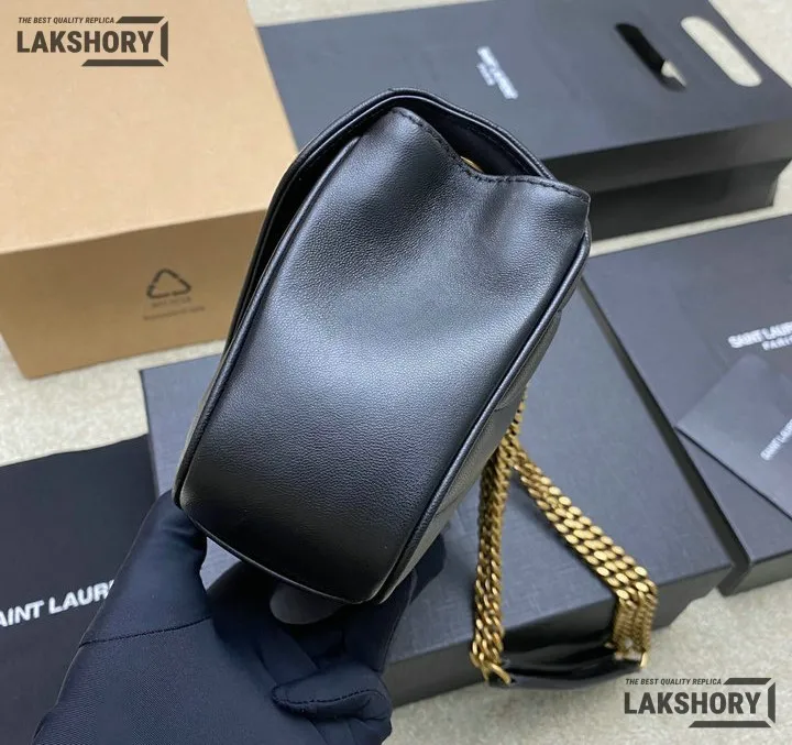Ysl 1:1 Mirror Replica Loulou Small Matelassé Chain Bag 24CM/9.4IN Replica Crossbody Bags Ysl 1:1 Mirror Replica Loulou Small Matelassé Chain Bag 24CM/9.4IN Replica Crossbody Bags