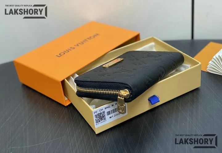 Louis Vuitton 1:1 Mirror Replica Margot Wallet Monogram Empreinte 17CM/6.7IN Louis Vuitton Replica Wallets Louis Vuitton 1:1 Mirror Replica Margot Wallet Monogram Empreinte 17CM/6.7IN Louis Vuitton Replica Wallets