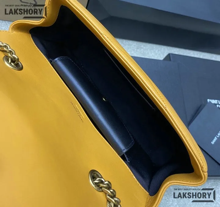 Ysl 1:1 Mirror Replica Loulou Small Matelassé Chain Bag 24CM/9.4IN Replica Crossbody Bags Ysl 1:1 Mirror Replica Loulou Small Matelassé Chain Bag 24CM/9.4IN Replica Crossbody Bags