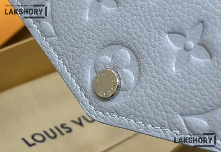 Louis Vuitton 1:1 Mirror Replica Sarah Wallet Monogram Empreinte Leather 19CM/7.5IN Louis Vuitton Replica Wallets Louis Vuitton 1:1 Mirror Replica Sarah Wallet Monogram Empreinte Leather 19CM/7.5IN Louis Vuitton Replica Wallets