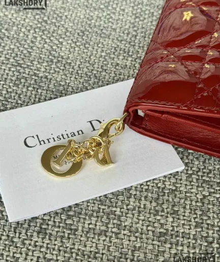 Dior 1:1 Mirror Replica Cannage Mini Lady Dior Wallet 10.5CM/4.1IN Christian Dior Replica Wallets