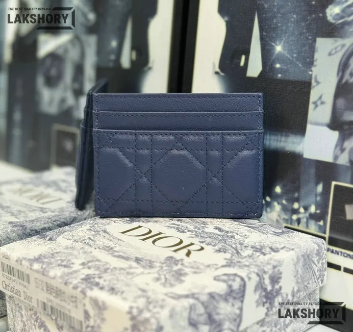 Dior 1:1 Mirror Replica Dior Caro Freesia Card Holder Christian Dior Replica Wallets Dior 1:1 Mirror Replica Dior Caro Freesia Card Holder Christian Dior Replica Wallets