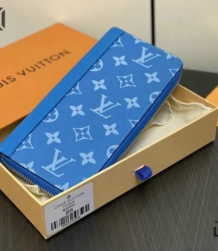 Louis Vuitton 1:1 Mirror Replica Zippy Vertical Monogram Wallet 19.5CM/7.7IN Louis Vuitton Replica Wallets