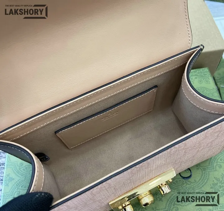 Gucci 1:1 Mirror Replica Padlock GG Supreme Small Shoulder Bag 20CM/7.9IN Gucci Replica Padlock Bags Gucci 1:1 Mirror Replica Padlock GG Supreme Small Shoulder Bag 20CM/7.9IN Gucci Replica Padlock Bags