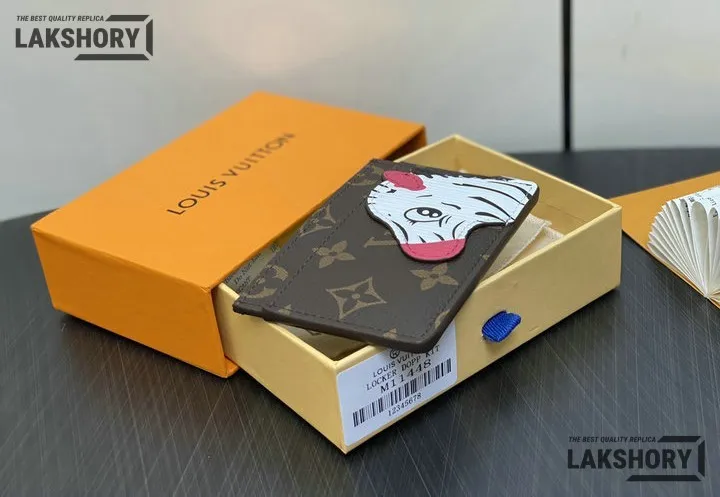 Louis Vuitton 1:1 Mirror Replica x Sun Yitian Card Holder Monogram 7CM/2.8IN Louis Vuitton Replica Wallets Louis Vuitton 1:1 Mirror Replica x Sun Yitian Card Holder Monogram 7CM/2.8IN Louis Vuitton Replica Wallets