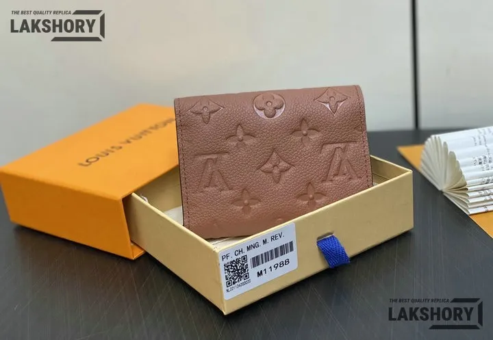 Louis Vuitton 1:1 Mirror Replica Victorine Wallet Monogram Empreinte Leather 12CM/4.7IN Louis Vuitton Replica Wallets Louis Vuitton 1:1 Mirror Replica Victorine Wallet Monogram Empreinte Leather 12CM/4.7IN Louis Vuitton Replica Wallets