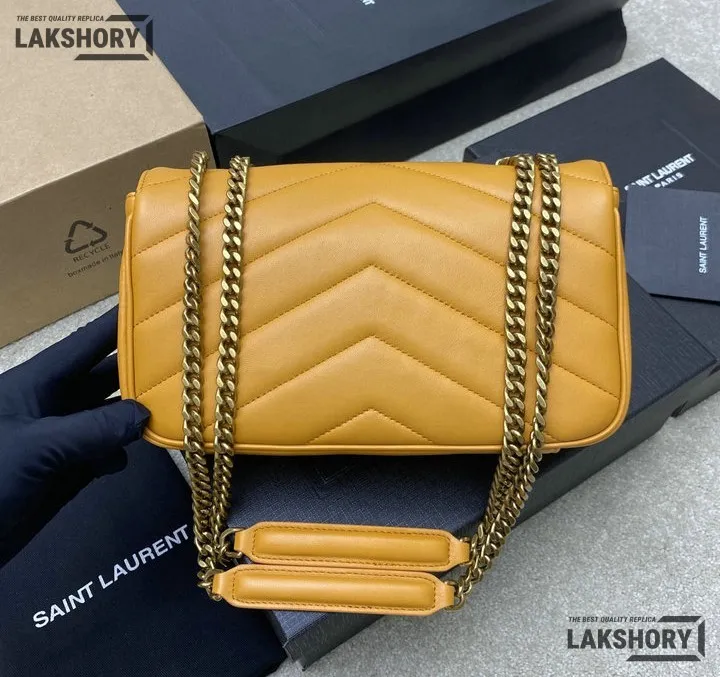 Ysl 1:1 Mirror Replica Loulou Small Matelassé Chain Bag 24CM/9.4IN Replica Crossbody Bags Ysl 1:1 Mirror Replica Loulou Small Matelassé Chain Bag 24CM/9.4IN Replica Crossbody Bags