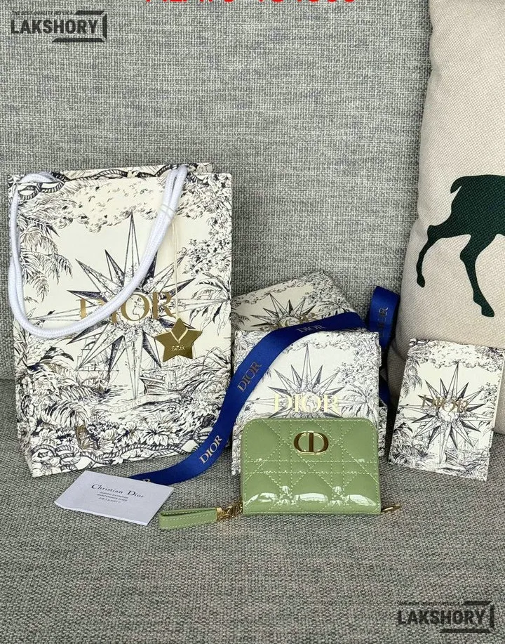 Dior 1:1 Mirror Replica Dior Microcannage Patent Leather Croisiere Wallet on Chain 11CM/4.3IN Christian Dior Replica Wallets Dior 1:1 Mirror Replica Dior Microcannage Patent Leather Croisiere Wallet on Chain 11CM/4.3IN Christian Dior Replica Wallets