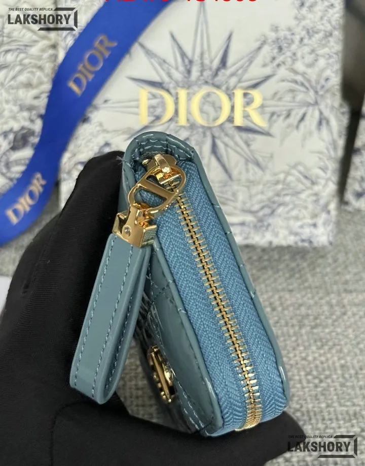 Dior 1:1 Mirror Replica Dior Microcannage Patent Leather Croisiere Wallet on Chain 11CM/4.3IN Christian Dior Replica Wallets Dior 1:1 Mirror Replica Dior Microcannage Patent Leather Croisiere Wallet on Chain 11CM/4.3IN Christian Dior Replica Wallets