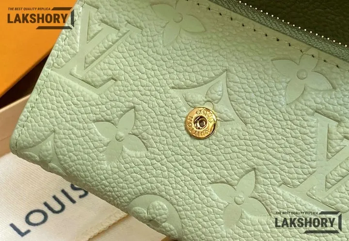 Louis Vuitton 1:1 Mirror Replica LV x TM Rosalie Coin Purse Monogram Empreinte Leather 11CM/4.3IN Louis Vuitton Replica Wallets Louis Vuitton 1:1 Mirror Replica LV x TM Rosalie Coin Purse Monogram Empreinte Leather 11CM/4.3IN Louis Vuitton Replica Wallets