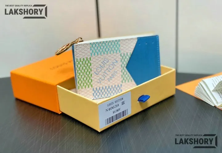 Louis Vuitton 1:1 Mirror Replica Romy Card Holder Damier Canvas 8CM/3.1IN Louis Vuitton Replica Wallets Louis Vuitton 1:1 Mirror Replica Romy Card Holder Damier Canvas 8CM/3.1IN Louis Vuitton Replica Wallets