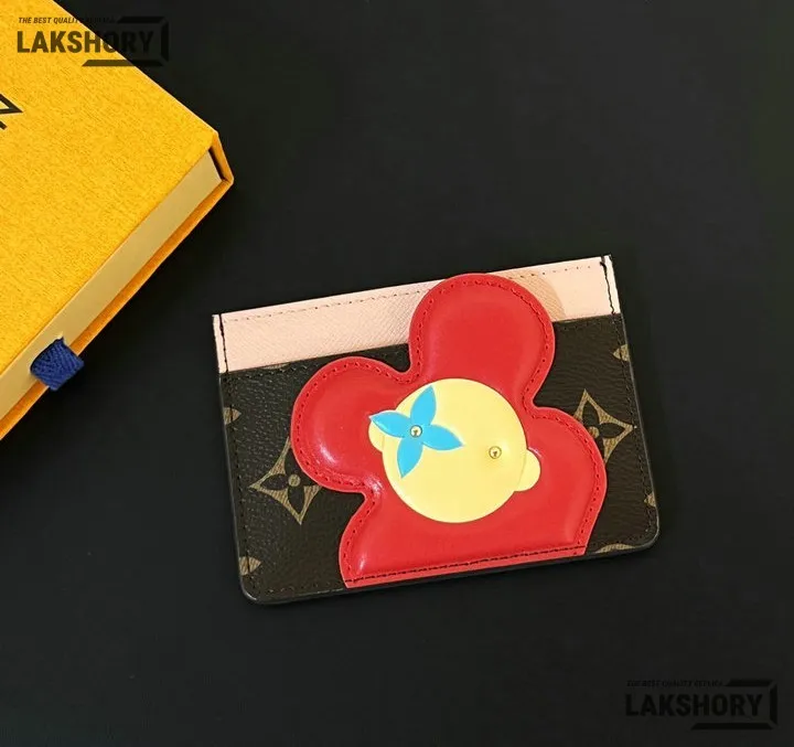 Louis Vuitton 1:1 Mirror Replica Monogram Vivienne Card Holder 7CM/2.8IN Louis Vuitton Replica Wallets Louis Vuitton 1:1 Mirror Replica Monogram Vivienne Card Holder 7CM/2.8IN Louis Vuitton Replica Wallets