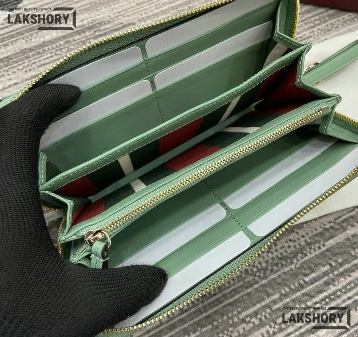 Gucci 1:1 Mirror Replica GG Emblem Zip Around Wallet 19CM/7.5IN Gucci Replica Wallets Gucci 1:1 Mirror Replica GG Emblem Zip Around Wallet 19CM/7.5IN Gucci Replica Wallets