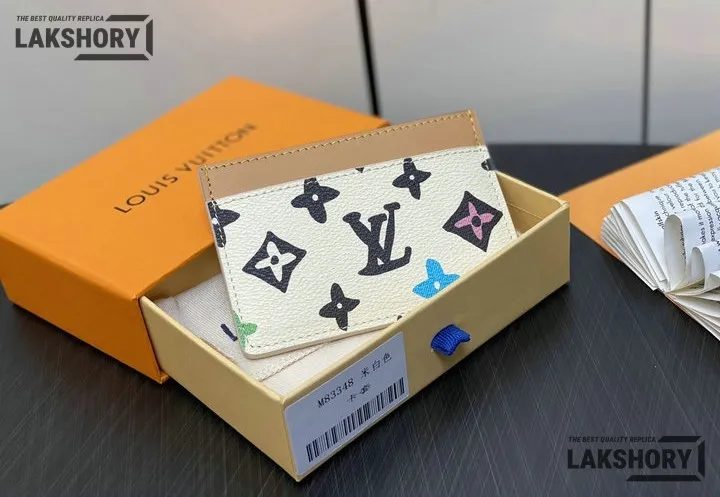 Louis Vuitton 1:1 Mirror Replica LV Tyler The Creator Multiple Wallet Craggy 7CM/2.8IN Louis Vuitton Replica Wallets Louis Vuitton 1:1 Mirror Replica LV Tyler The Creator Multiple Wallet Craggy 7CM/2.8IN Louis Vuitton Replica Wallets
