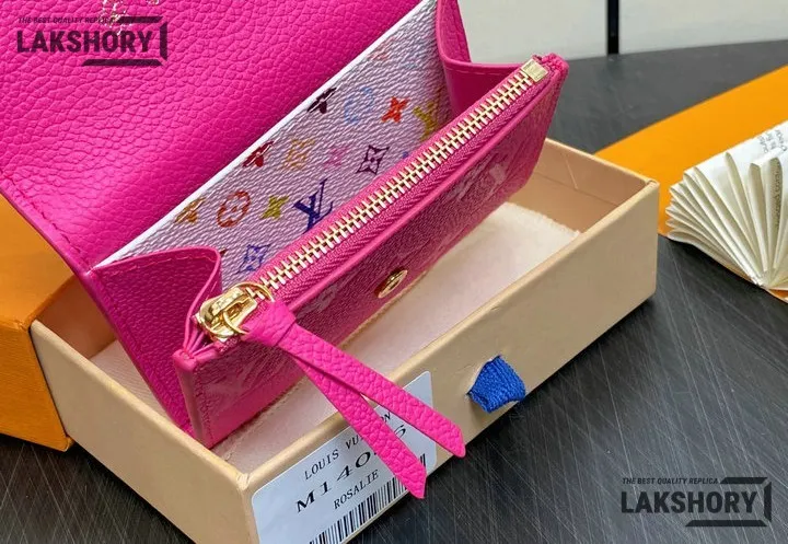 Louis Vuitton 1:1 Mirror Replica LV x TM Rosalie Coin Purse Monogram Empreinte Leather 11CM/4.3IN Louis Vuitton Replica Wallets Louis Vuitton 1:1 Mirror Replica LV x TM Rosalie Coin Purse Monogram Empreinte Leather 11CM/4.3IN Louis Vuitton Replica Wallets