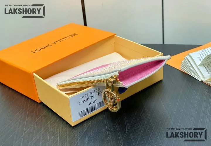 Louis Vuitton 1:1 Mirror Replica Romy Card Holder Damier Canvas 8CM/3.1IN Louis Vuitton Replica Wallets Louis Vuitton 1:1 Mirror Replica Romy Card Holder Damier Canvas 8CM/3.1IN Louis Vuitton Replica Wallets