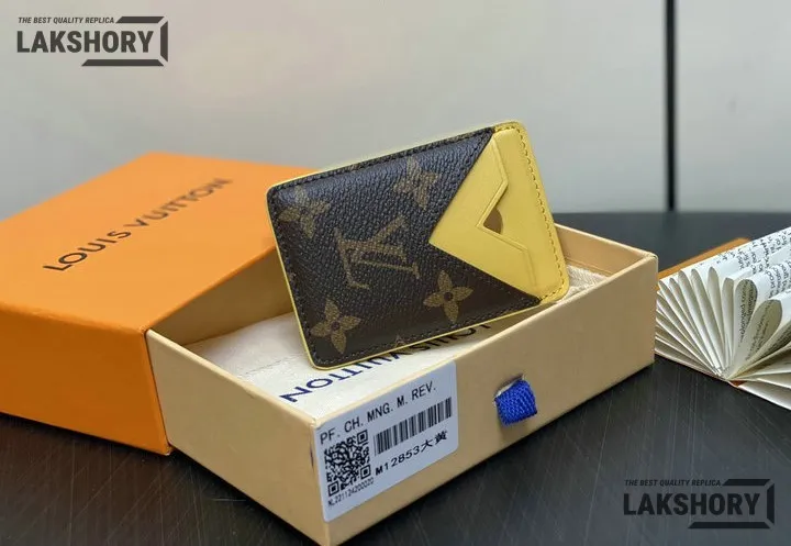 Louis Vuitton 1:1 Mirror Replica Porte-Cartes Magnet Monogram Eclipse 6.5CM/2.6IN Louis Vuitton Replica Wallets Louis Vuitton 1:1 Mirror Replica Porte-Cartes Magnet Monogram Eclipse 6.5CM/2.6IN Louis Vuitton Replica Wallets