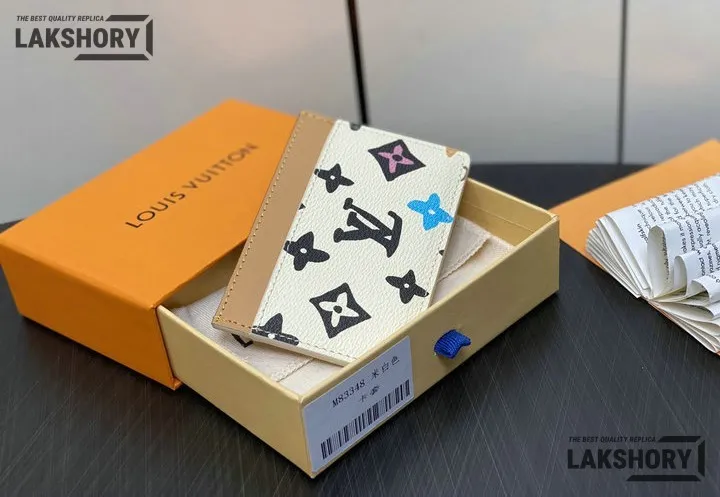 Louis Vuitton 1:1 Mirror Replica LV Tyler The Creator Multiple Wallet Craggy 7CM/2.8IN Louis Vuitton Replica Wallets Louis Vuitton 1:1 Mirror Replica LV Tyler The Creator Multiple Wallet Craggy 7CM/2.8IN Louis Vuitton Replica Wallets