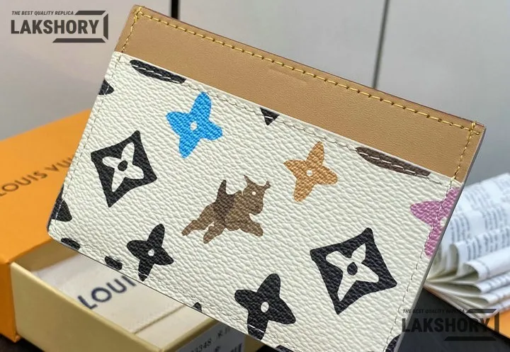 Louis Vuitton 1:1 Mirror Replica LV Tyler The Creator Multiple Wallet Craggy 7CM/2.8IN Louis Vuitton Replica Wallets Louis Vuitton 1:1 Mirror Replica LV Tyler The Creator Multiple Wallet Craggy 7CM/2.8IN Louis Vuitton Replica Wallets