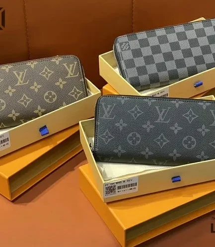 Louis Vuitton 1:1 Mirror Replica Zippy Wallet Horizontal 21CM/8.3IN Louis Vuitton Replica Wallets