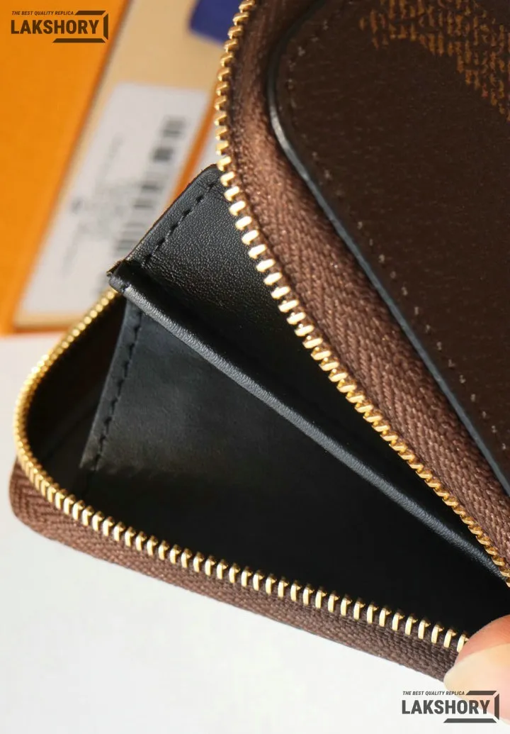 Louis Vuitton 1:1 Mirror Replica Monogram Giant Zippy Coin Purse 11CM/4.3IN Louis Vuitton Replica Wallets Louis Vuitton 1:1 Mirror Replica Monogram Giant Zippy Coin Purse 11CM/4.3IN Louis Vuitton Replica Wallets